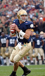 Last Word for Army Notre Dame quarterback Brady Quinn was selected as the Cingular All-America Player of the Year.
