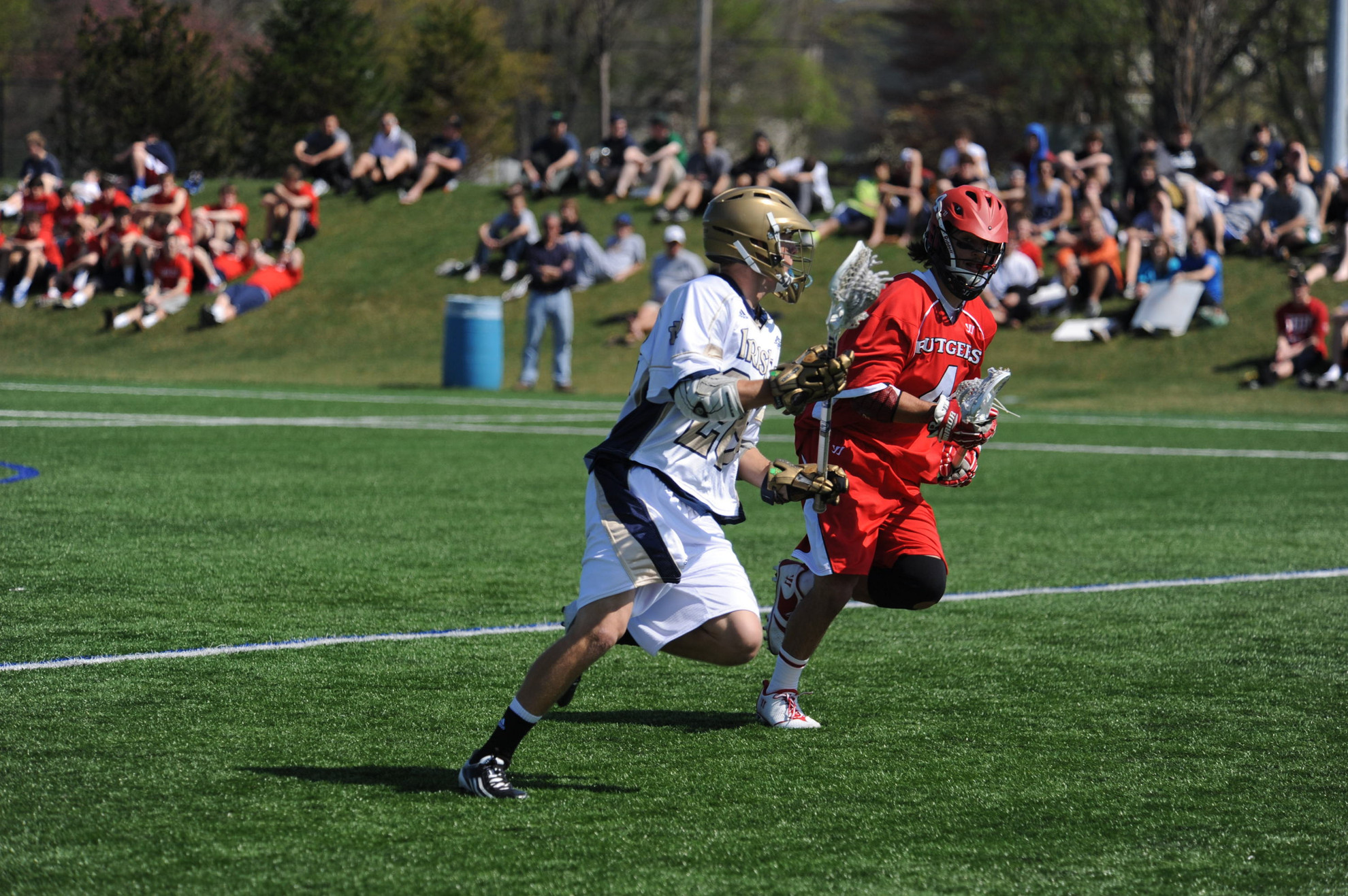 #6 Irish To Meet St. John’s In Big City Classic Sophomore midfielder Jim Marlatt scored three goals in the 13-6 win over St. John's on April 1 in the Big City Classic.