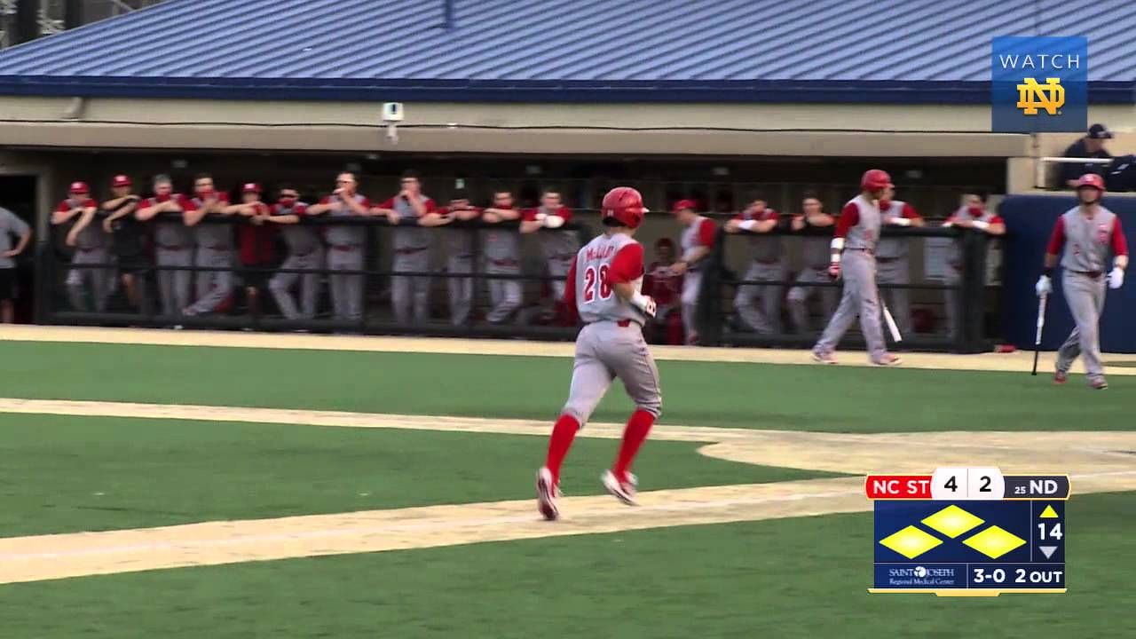 Notre Dame vs. NC State Baseball Highlights Game 2