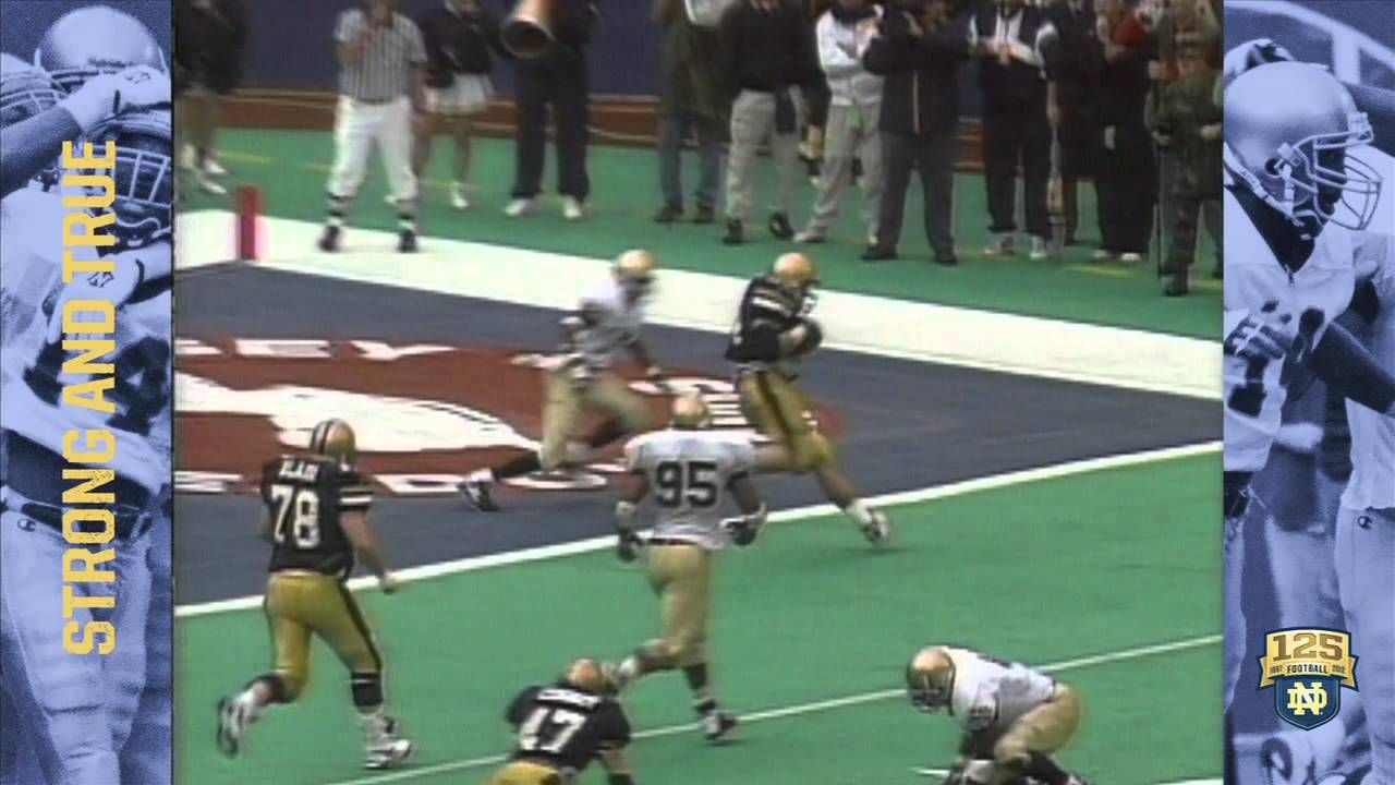 1995 vs. Army - 125 Years of Notre Dame Football - Moment #052