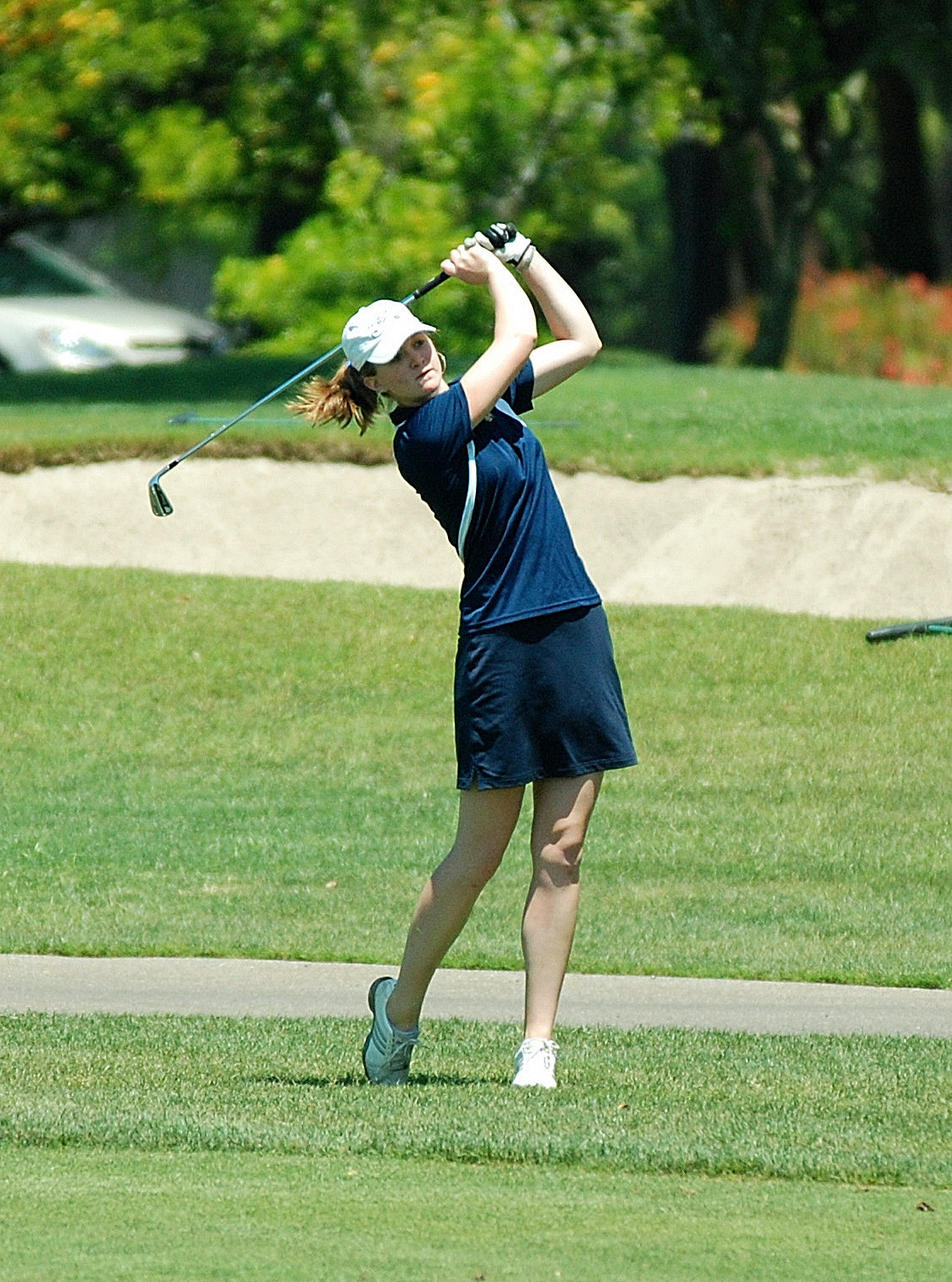 Irish Women’s Golf In First Place After Round One Of The League Championship Senior Becca Huffer won her first career tournament at Notre Dame, taking the Hoosier Fall Invitational by three strokes with a four-over par 220.