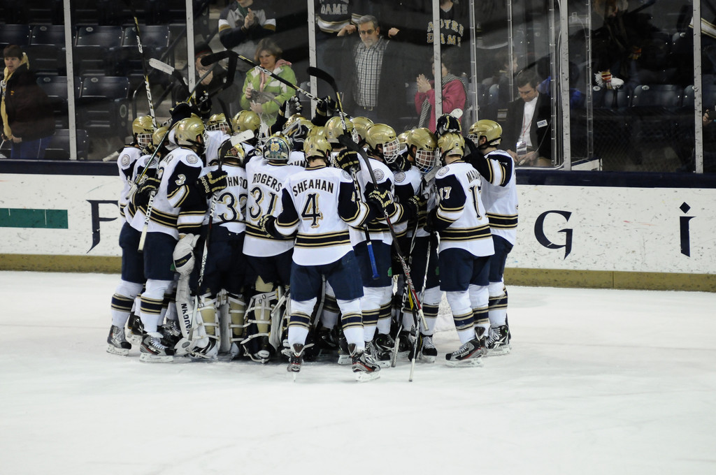 Notre Dame Hockey vs Ohio State on March 3, 2012