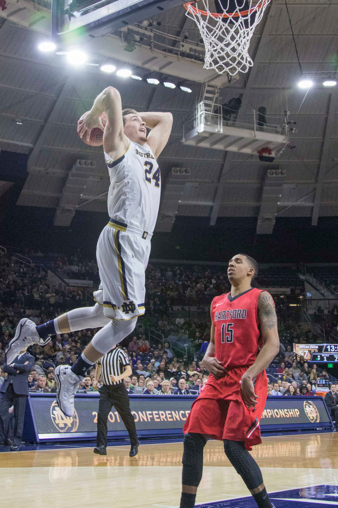 No. 14 Notre Dame vs. Hartford