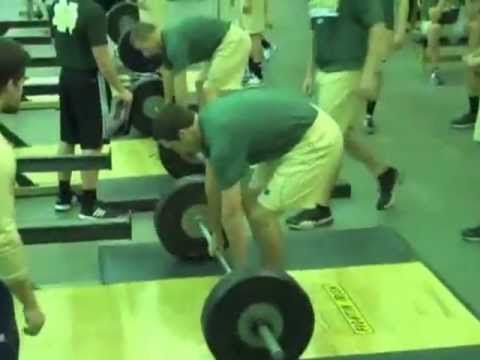 Notre Dame Baseball Strength and Conditioning Video
