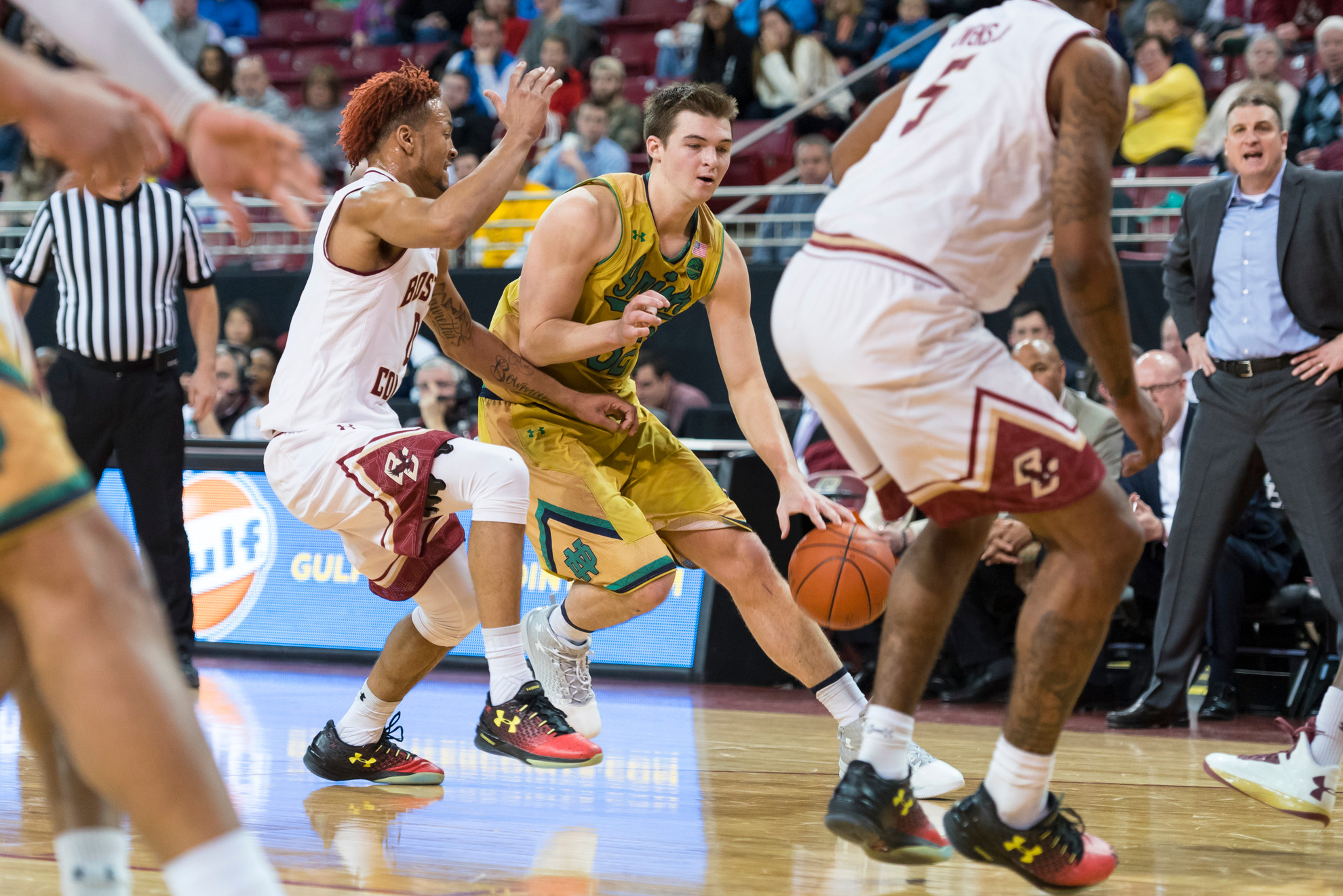 Strong Second Half Leads Irish to Victory Over Boston College Strong Second Half Leads Irish to Victory Over Boston College