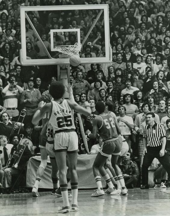 When No. 1 UCLA came to South Bend to face second-ranked Notre Dame on Jan. 19, 1974, it had been nearly three full years since the Bruins had lost a game -- on the very same Joyce Center floor to the Fighting Irish.