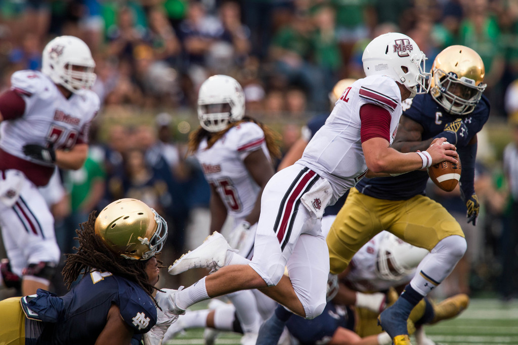 Notre Dame 62, UMass 27