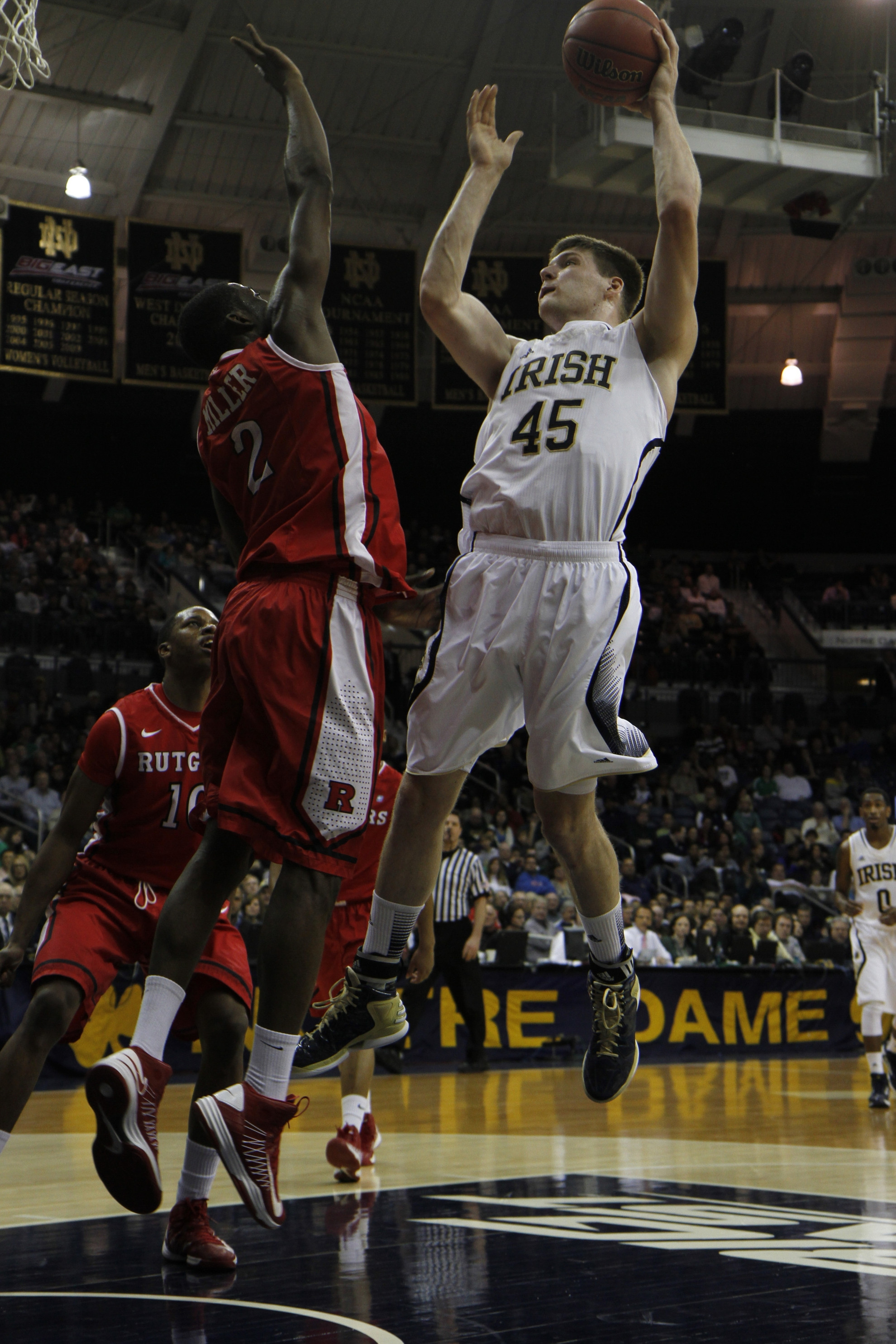 Fighting Irish Welcome In Hoyas On Monday Senior forward Jack Cooley ranks in the top-10 nationally in double-doubles, rebounds per game and field-goal percentage