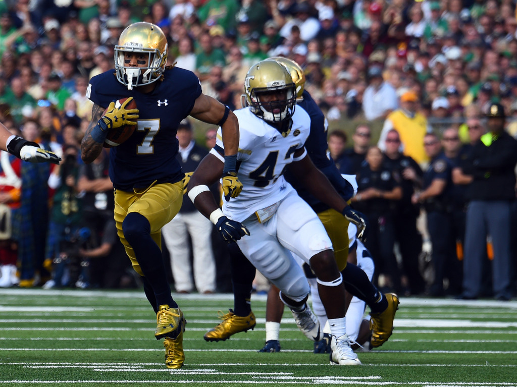 No. 14 Georgia Tech vs. No. 8 Notre Dame