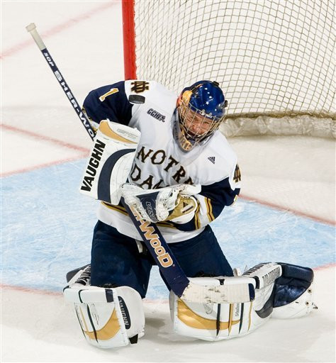 Irish Stunned By Robert Morris In A 4-2 Loss At The Joyce Center Jordan Pearce made 26 saves as he blanked the Mercyhurst Lakers, 4-0, in the third-place game at the Lefty McFadden Invitational.