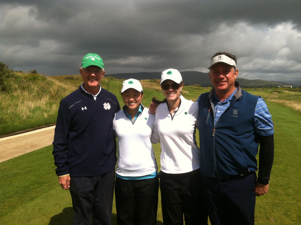 2014 Notre Dame Women's Golf in Ireland