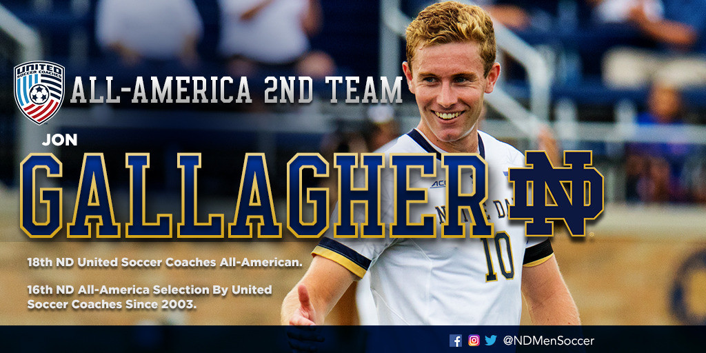 Gallagher Garners All-America Honor Gallagher Garners All-America Honor