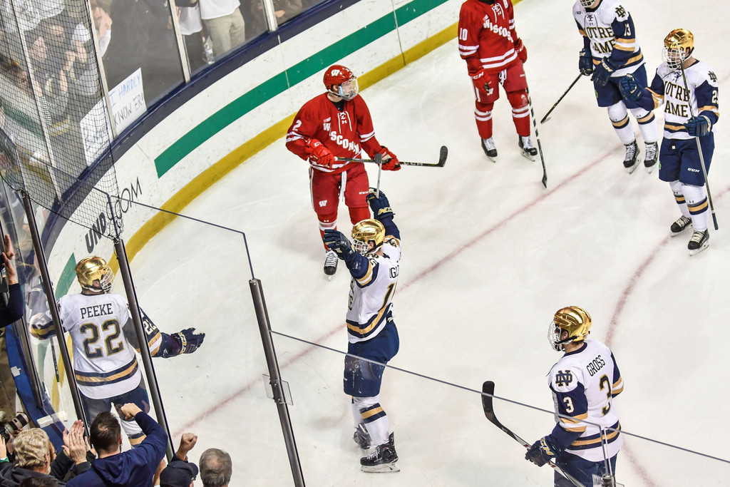 No. 1 Notre Dame Hockey vs. Wisconsin, Game 1