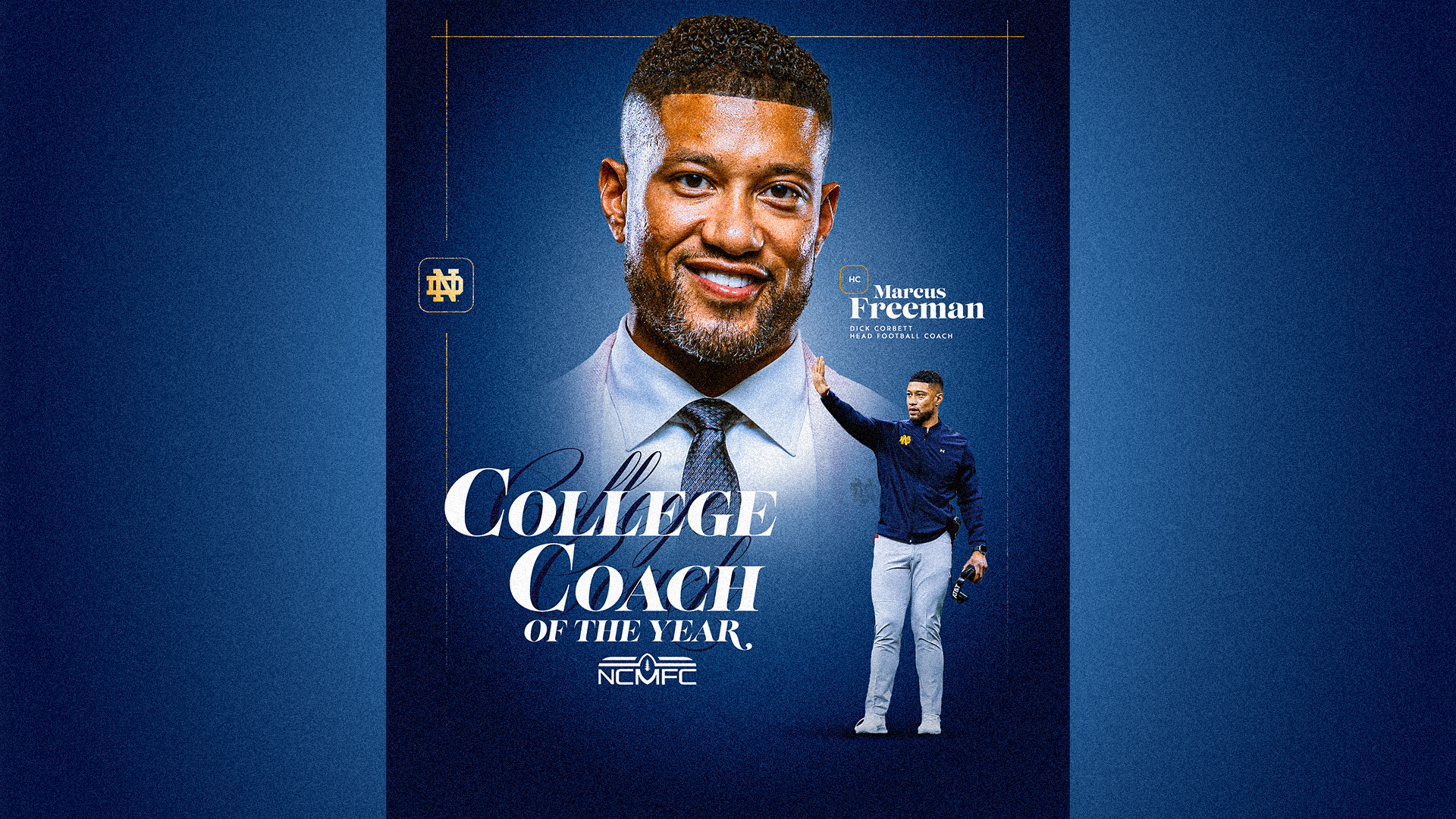 Freeman Named National Coalition of Minority Football Coaches College Coach of the Year Freeman Named National Coalition of Minority Football Coaches College Coach of the Year