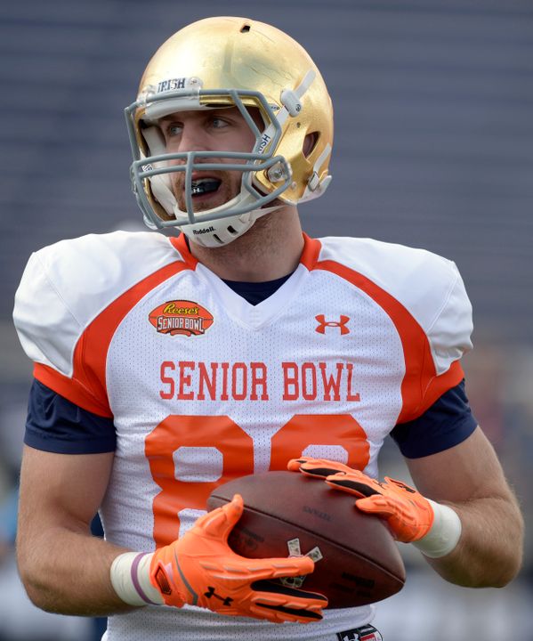 Ben Koyack is the sixth-straight Notre Dame starting tight end to be selected in the NFL Draft.