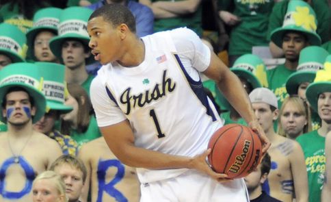 Tyrone Nash finished Notre Dame's first exhibition contest with eight points, nine boards and five assists.