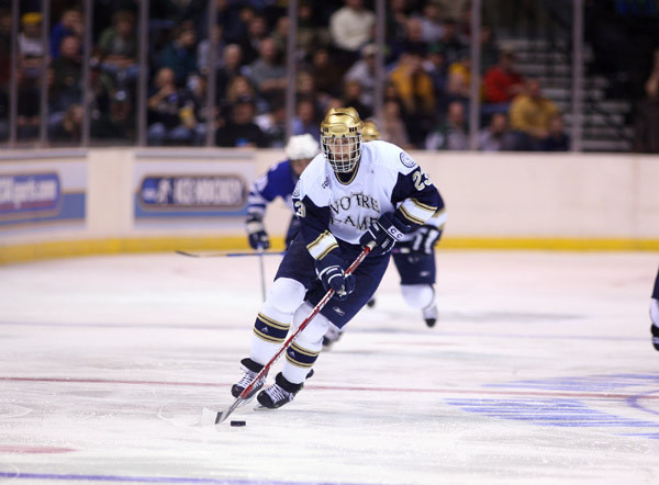 Seventh-Ranked Irish Blank Nebraska-Omaha, 5-0, For Seventh Straight Win Mark Van Guilder picked up his first short-handed goal of the season in the 5-0 win over Nebraska-Omaha. His goal at 3:31 of the first period was the game winner.