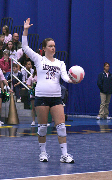 Irish Travel To DePaul Junior libero Megan Dunne