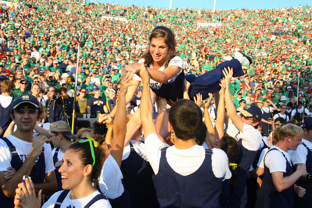 No. 22 Notre Dame vs. No. 14/12 Oklahoma (USATSI)