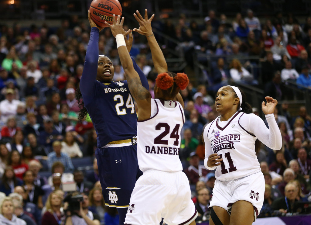 NCAA National Championship: ND WBB 61, Mississippi State 58 (USATSI)
