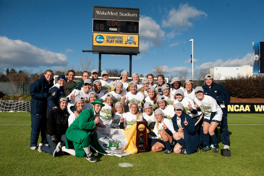 A Championship Season in Photos: 2010 Notre Dame Women's Soccer