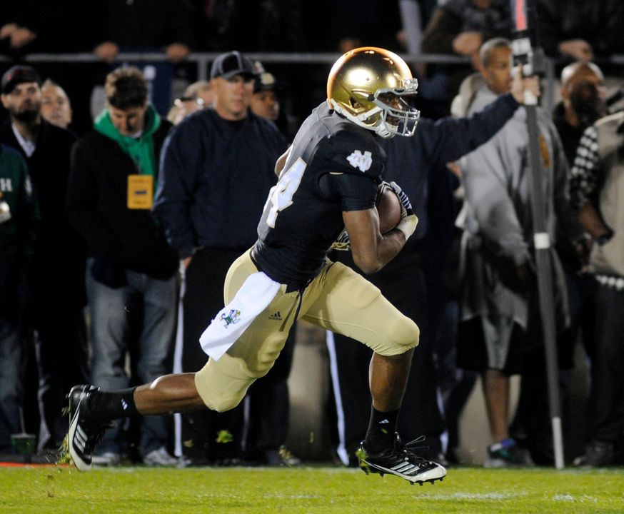 George Atkinson III has provided a boost to the Irish return game with two kick returns for touchdowns in 2011.
