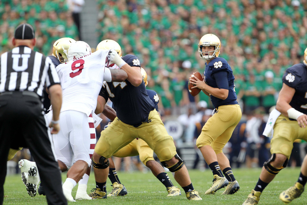 Notre Dame vs. Temple (USATSI)
