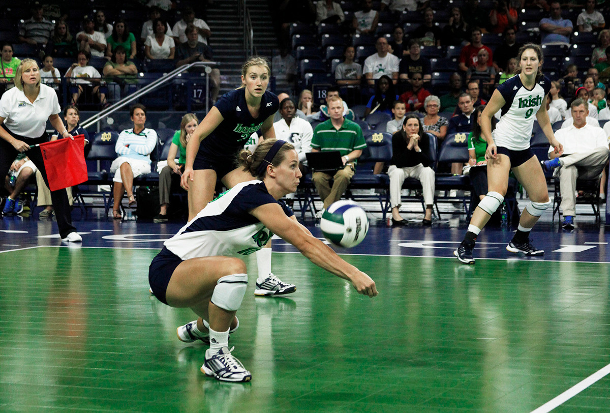 Defining Play Aided In Thrilling Comeback Over Auburn Junior Kathleen Severyn had seven big touches in the important rally against Auburn Saturday night.