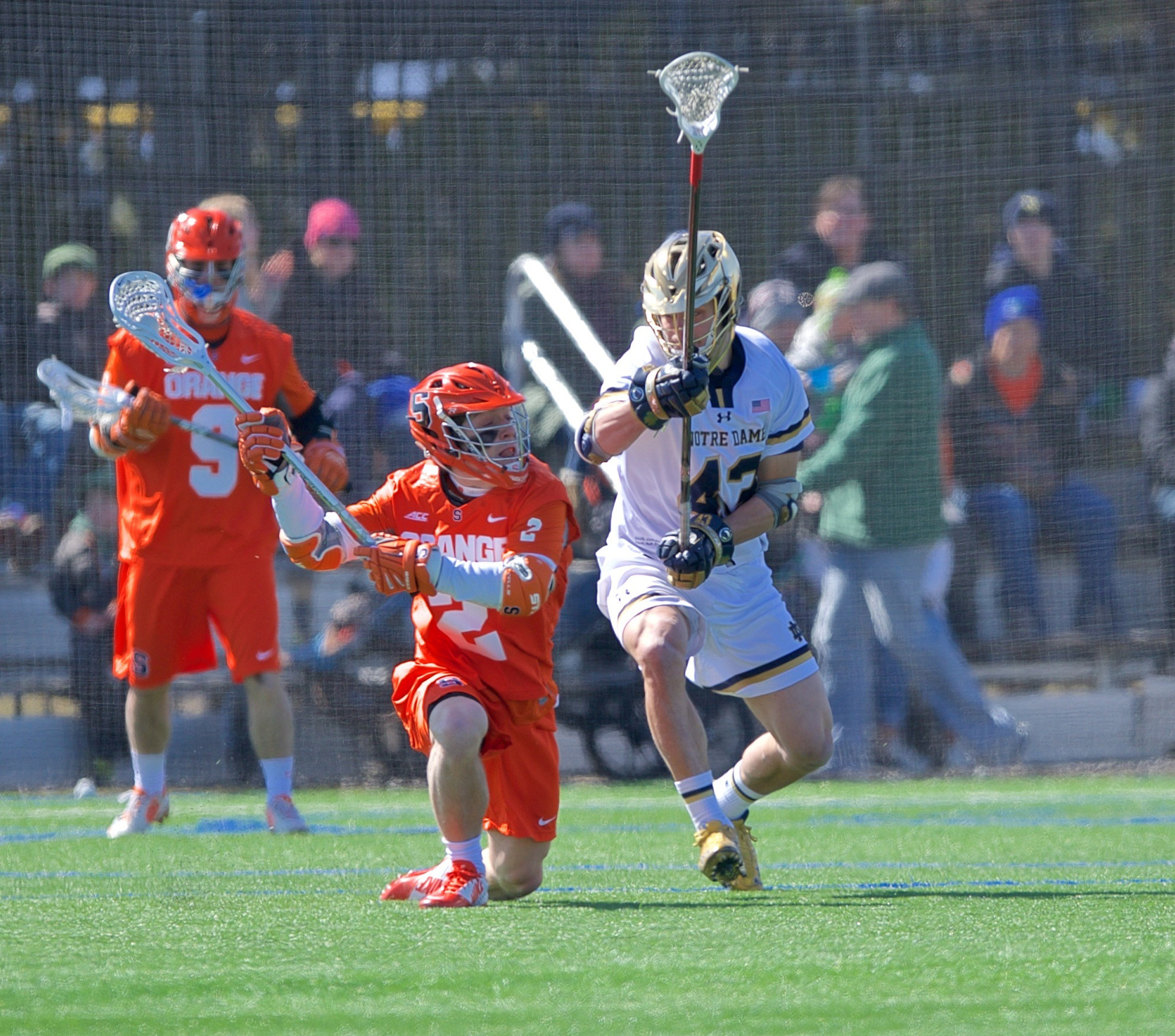Three Fighting Irish Standouts Named To 2015 Tewaaraton List Matt Landis is one of 12 ACC players on the Tewaaraton nominee list.