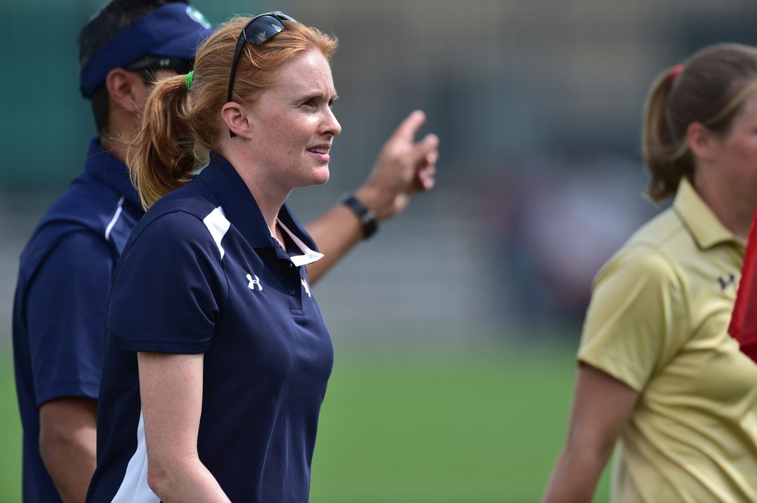 Theresa Romagnolo was the second first-year Notre Dame women's soccer head coach to lead the Fighting Irish to the NCAA Championship, reaching the tournament's third round during her inaugural season in 2014