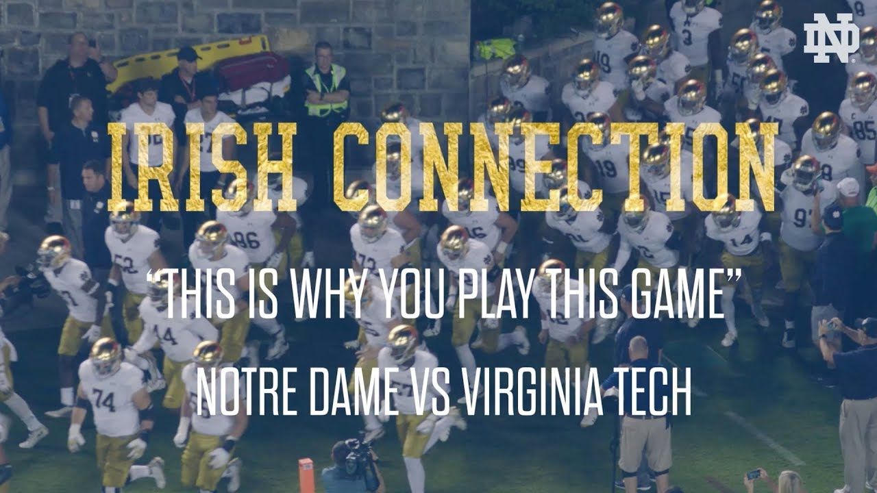 @NDFootball | ICON - Virginia Tech (2018)