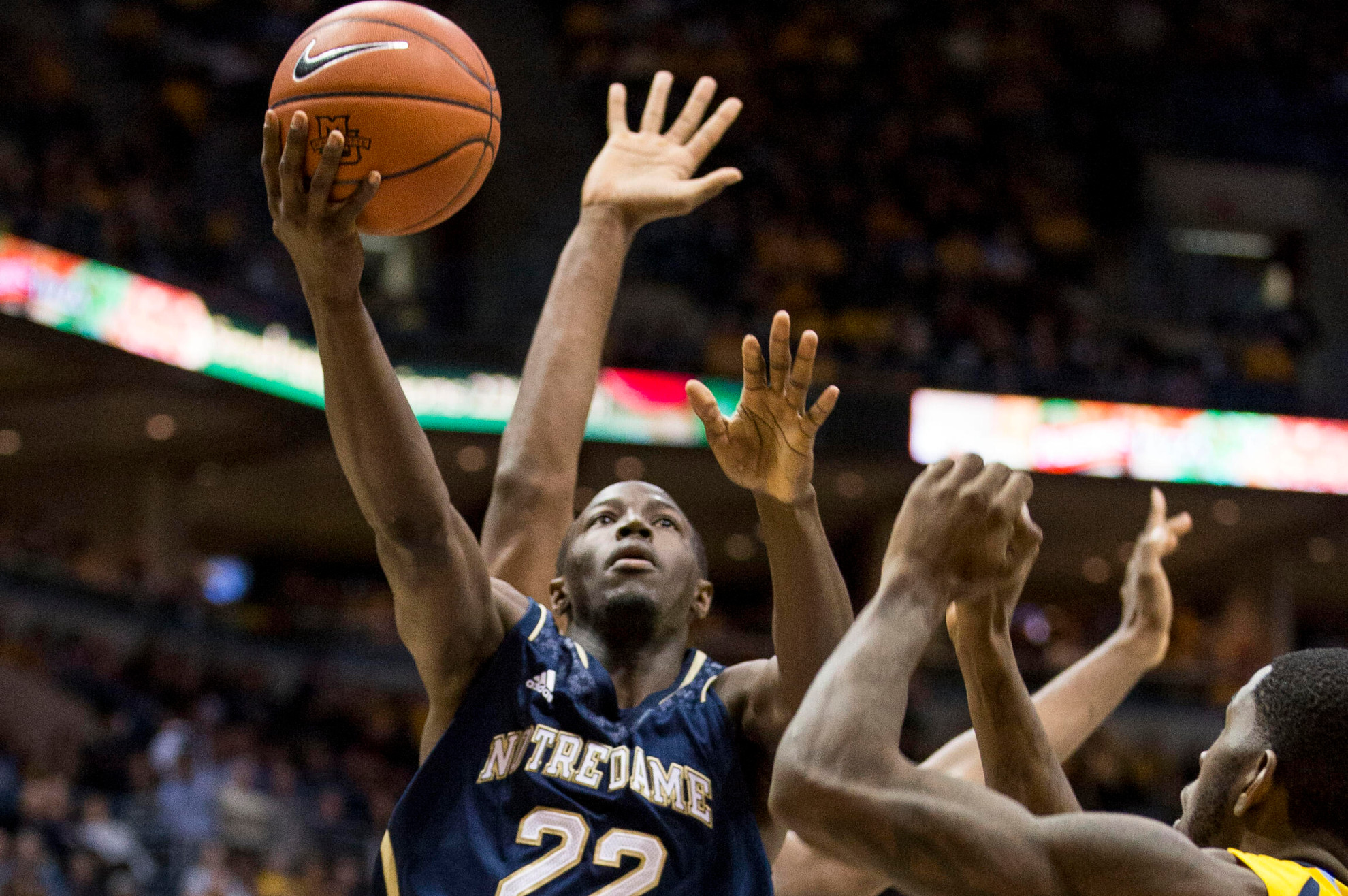 #21/20 Irish Drop Tight Fight to #22/22 Marquette, 72-64 Notre Dame Marquette Basketball