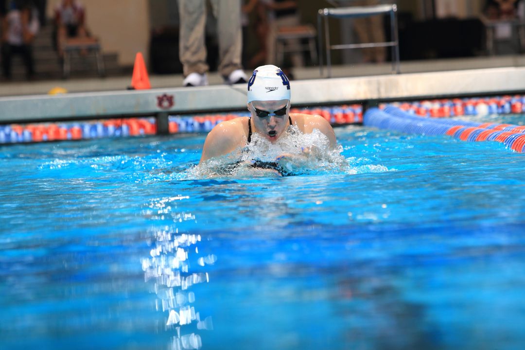 Junior Emma Reaney earned ACC Women's Swimmer of the Week honors Tuesday.