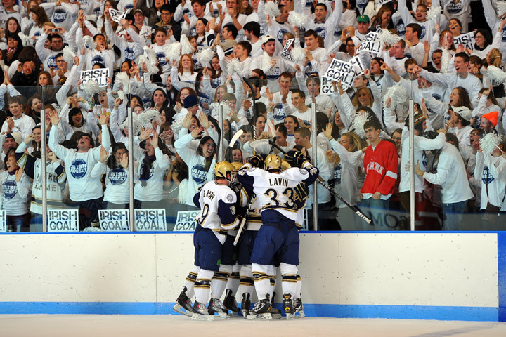 Irish Hockey Ranked No. 1 In Preseason Rankings By USCHO.com The Irish are ranked first in the USCHO.com preseason poll and second in the USA Today/American Hockey Magaizine poll to start the new year..