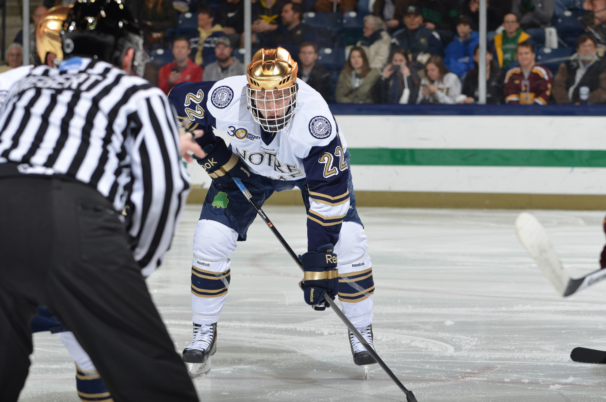 Irish Host Maine Black Bears For First Time In Crucial Hockey East Series Sophomore Mario Lucia has career high in goals (15), points (25), power-play goals (7) and game winners (3) this season.