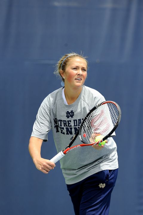 Junior Katherine White went undefeated in singles and doubles play this weekend.