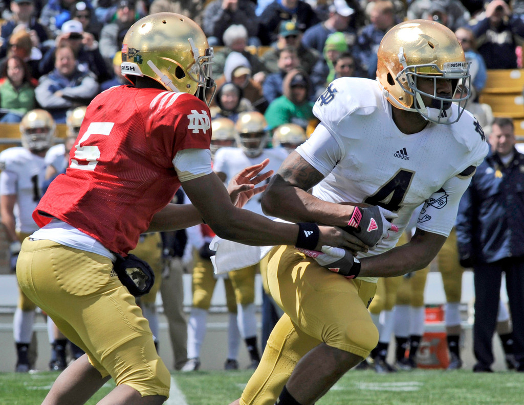 Notre Dame Football Blue-Gold Game