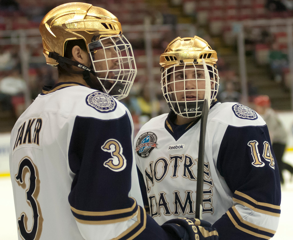 Notre Dame Men's Ice Hockey v Ohio State on 03-23-2013