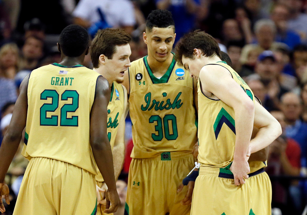 NCAA Men's Elite Eight: Notre Dame vs. Kentucky