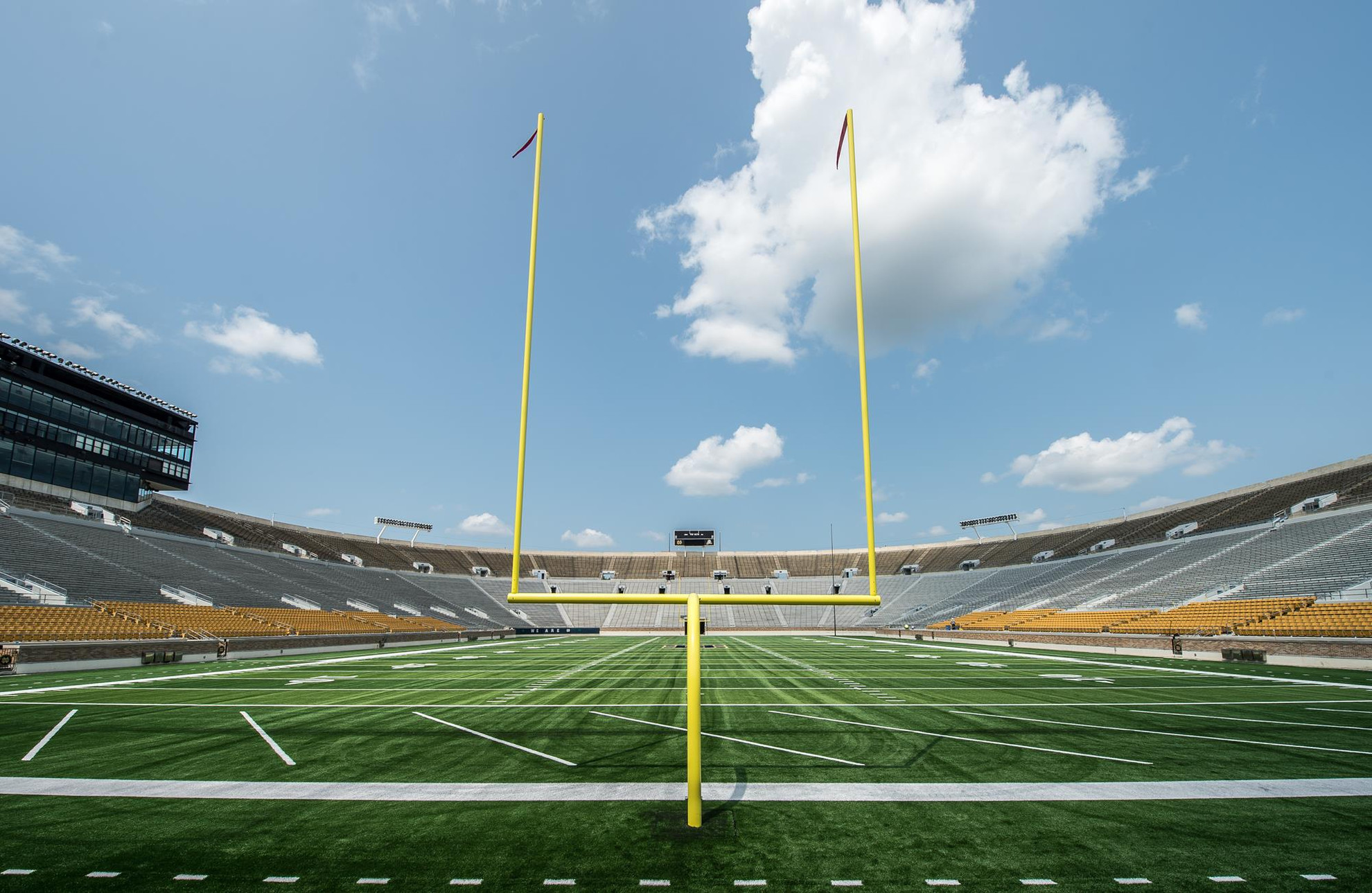 Simplicity Order of the Day At Notre Dame Stadium Stadium