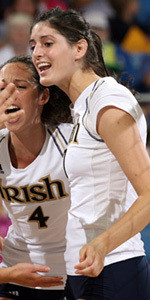 No. 9 Minnesota Hands Notre Dame 3-0 Defeat In Irish Season Opener Freshman Kellie Sciacca made her debut in an Irish uniform with six kills in her first collegiate start.