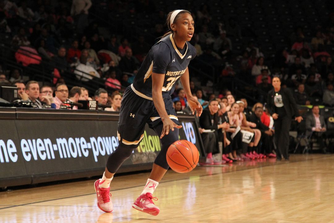 Notre Dame junior guard Jewell Loyd tied a school record with her fourth ACC Player of the Week award this season, earning her latest honor Monday after averaging 26.0 points, 5.5 rebounds and 3.5 assists per game last week.