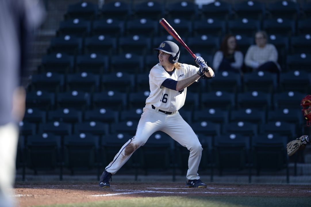 Junior Zak Kutsulis had the game-winning hit, a solo homer in the fifth inning, in Notre Dame's 2-1 win over No. 7 Florida State Sunday afternoon.