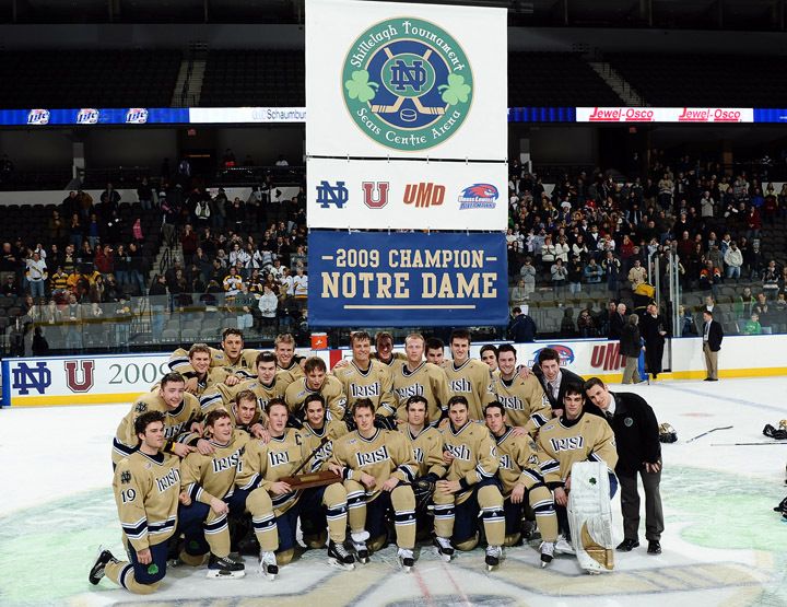 Notre Dame won the first Shillelagh Tournament in January of 2009.