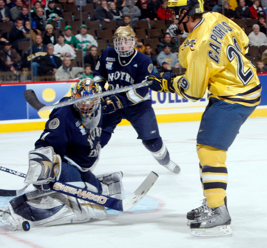Notre Dame vs. Michigan - NCAA Frozen Four Semifinals