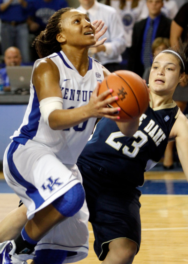 No. 12 Irish Fall Just Short to No. 9 Kentucky, 81-76 (AP)