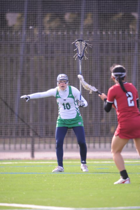 Kate Newall and the Irish are set for a two-match weekend at BIG EAST foes Rutgers and Loyola (Md.) this Friday and Sunday, respectively.