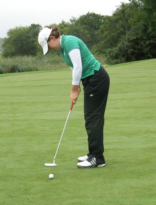 Katie Allare made her irish debut in the first round of the Bettie Lou Evans Invitational.