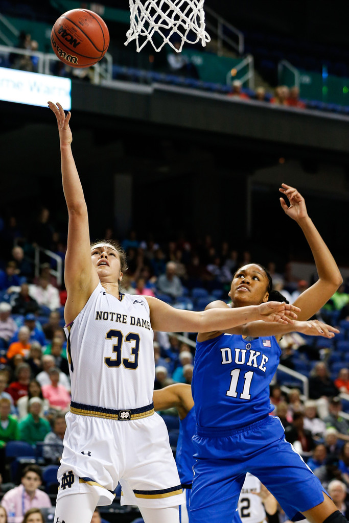 No. 2 Notre Dame, 83 vs. Duke, 54