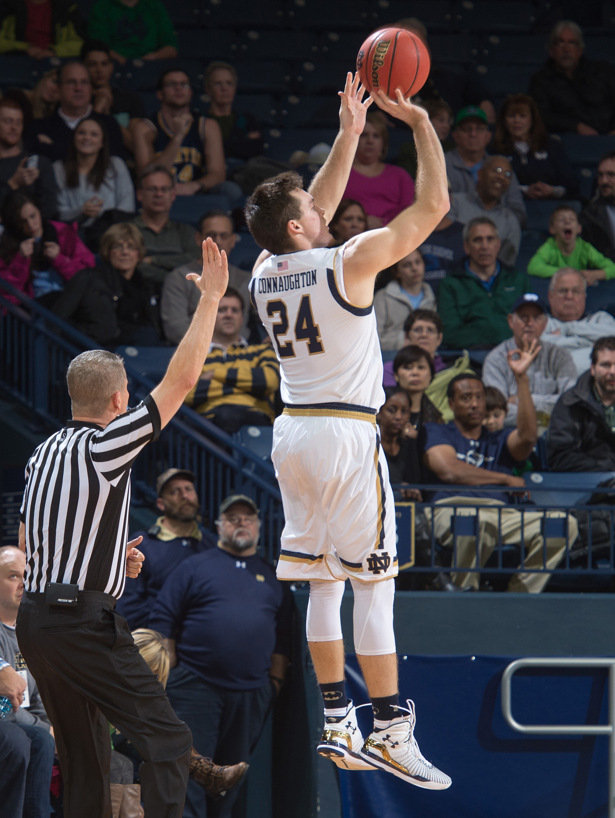 #21/21 Irish To Clash With Purdue At Crossroads Classic Pat Connaughton scored a game-high 22 points in last season's showdown at Miami. He was 6-of-7 from three-point range in the game.